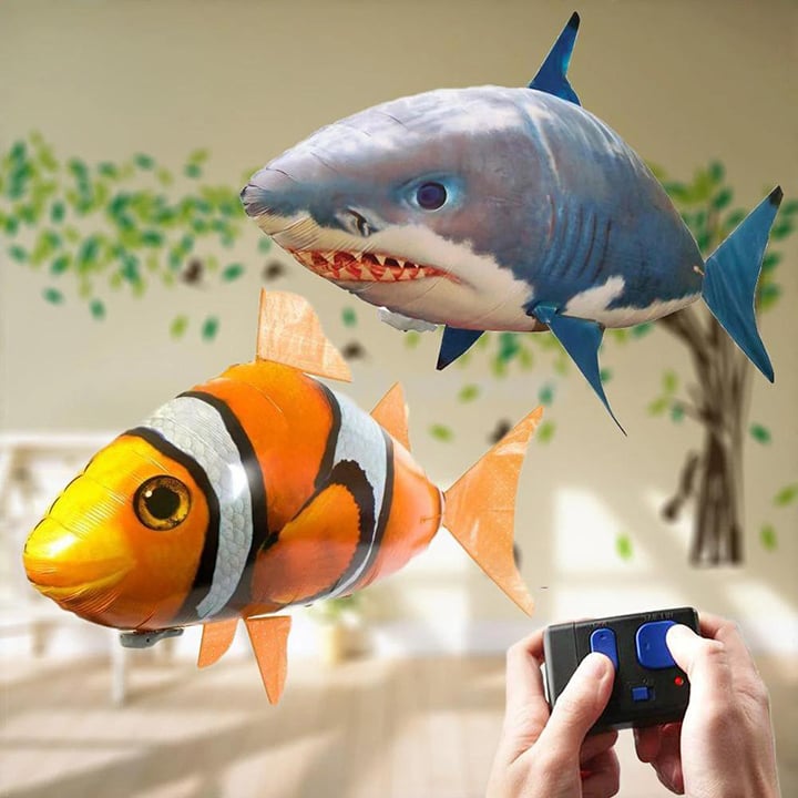 Best Gifts for Kids🎁Remote Control Flying Shark