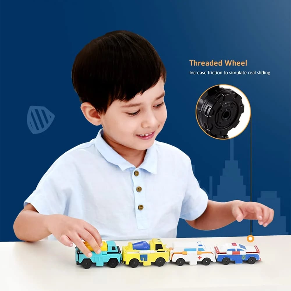 Anti-Reverse Car Toy Set (3 PCS)