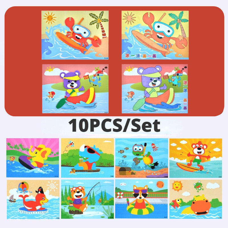 StoryStickers - 3D Sticker Puzzles (10 Sheets)