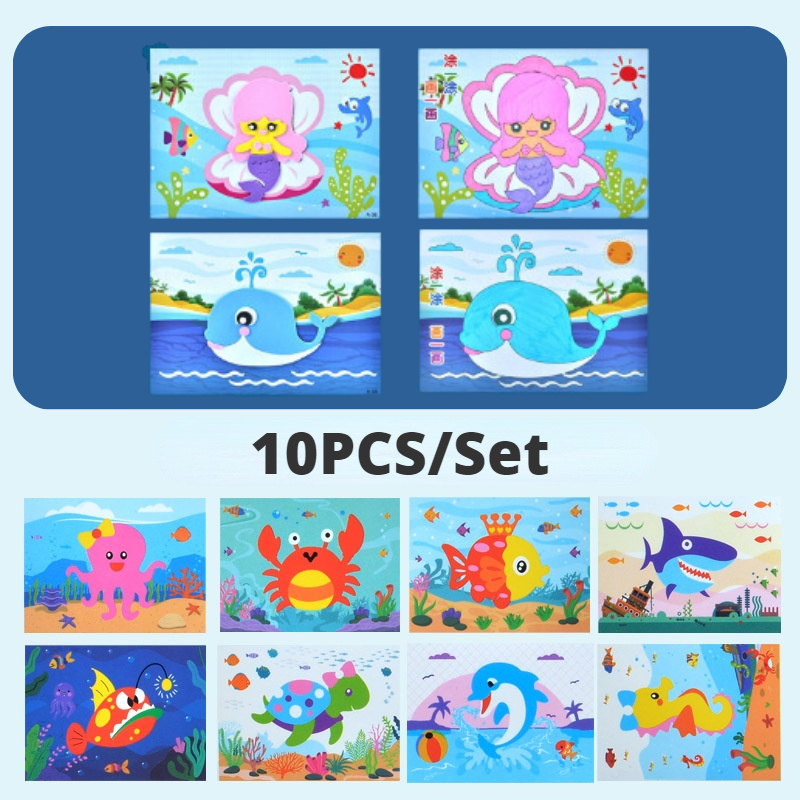 StoryStickers - 3D Sticker Puzzles (10 Sheets)