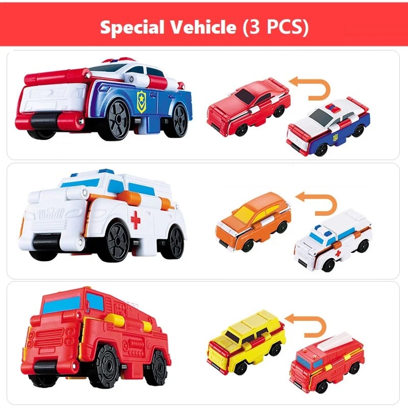 Anti-Reverse Car Toy Set (3 PCS)