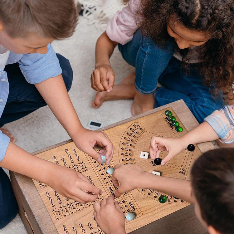 📐Handmade - 🎲Baseball Dice Board Game