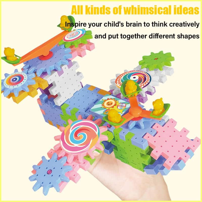 🔥2024 HOT SALE - Educational STEM Electric Gears Blocks Toy