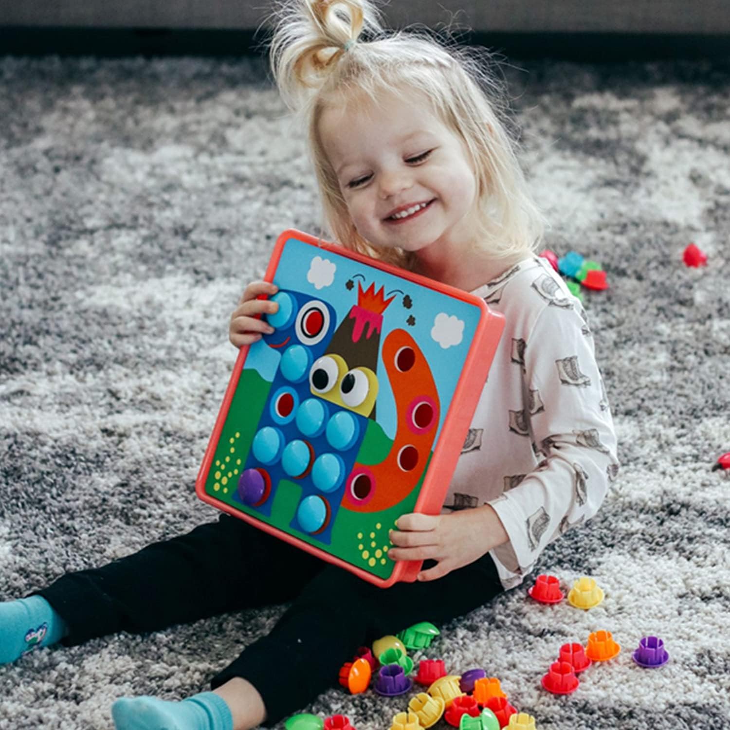 Button Art Toys for Toddlers