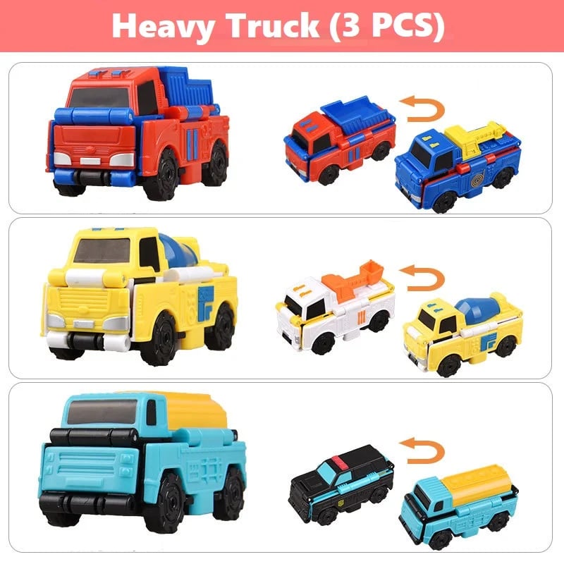 Anti-Reverse Car Toy Set (3 PCS)